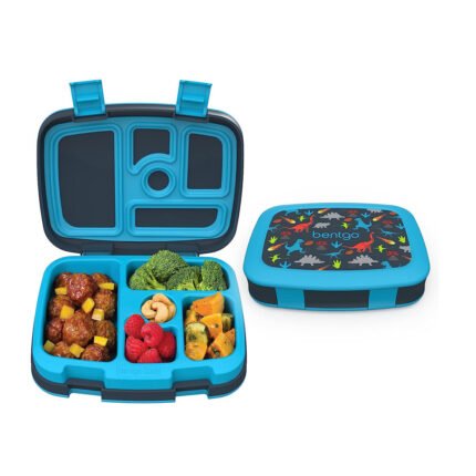 Bentgo® Kids Prints Leak-Proof, 5-Compartment Bento-Style Kids Lunch Box